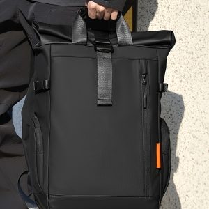 Fashion Design Gentleman Backpack Computer Bag-Large Capacity, Ultra-Light, Wear-Resistant, with Multiple Pockets, Suitable for Office, Business Trip, Travel, Adventure. Plus an Outdoor Emergency Blanket