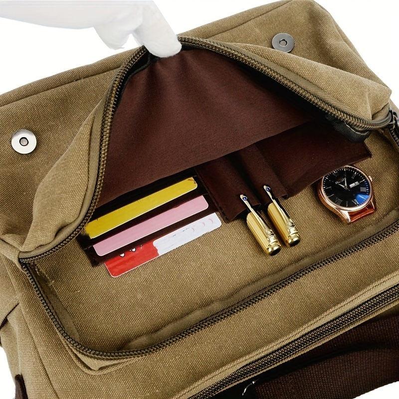 Vintage Canvas Bag Men