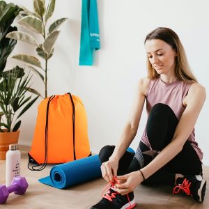1pc Multifunctional Drawstring Pouch Large Capacity Lightweight Backpack Foldable Storage Bag Wear-Resistant Nylon Beach Vacation Beach Swimming Portable Storage Bag Sports Fitness  Swimming  Outdoor  Travel Universal Backpack - Image 8