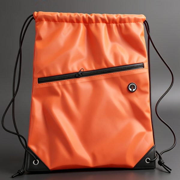 1pc Multifunctional Drawstring Pouch Large Capacity Lightweight Backpack Foldable Storage Bag Wear-Resistant Nylon Beach Vacation Beach Swimming Portable Storage Bag Sports Fitness  Swimming  Outdoor  Travel Universal Backpack