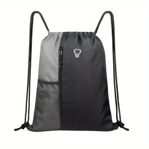 Casual Drawstring Backpack - Lightweight Travel Bundle Pockets, Durable Storage Sack - For Men & Women - Suitable for Gym, Sports, Outdoor Activities - Perfect Gift for Students & Travelers - Image 5