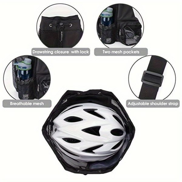 Swimming Backpack with Wet Pocket - Lightweight Gym Bag, Quick-Dry Swim Gear Organizer with Mesh Pocket for Pool, Travel, School - Water Sports Backpack for Men & Women, Swimming Accessories, Poolside Accessory, Adjustable Drawstrings