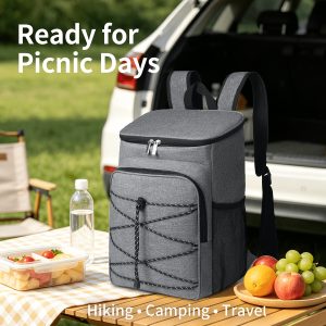 Large Capacity Durable Oxford Cloth Thermal Insulation Backpack, Portable Leak-Proof Insulated Bag, Ice Bag, Suitable for Schools, Canteens, Camping, Picnics, And Beaches, Youth And Workers for Home Kitchen Supplies - Image 10
