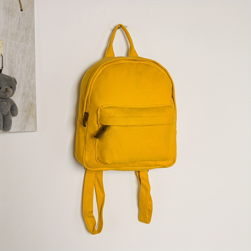 1pc Casual Backpack with an Outer Zippered Pocket, Suitable for Outdoor Sports Storage, Commuting, And Travel Portability - Image 5