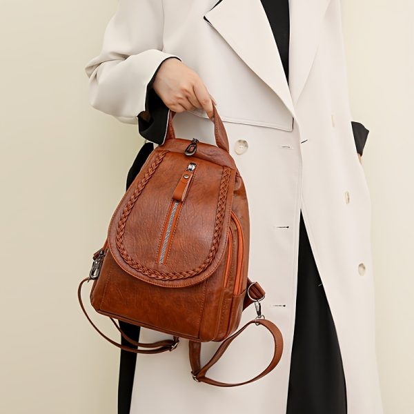 Exclusive Offer Fashion Women'S Backpack, Imitation Daypack, Suitable for Work And Travel