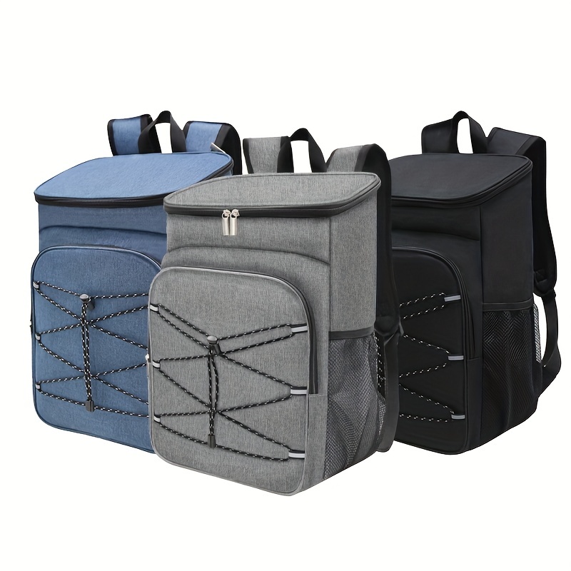 Large Capacity Durable Oxford Cloth Thermal Insulation Backpack, Portable Leak-Proof Insulated Bag, Ice Bag, Suitable for Schools, Canteens, Camping, Picnics, And Beaches, Youth And Workers for Home Kitchen Supplies - Image 11