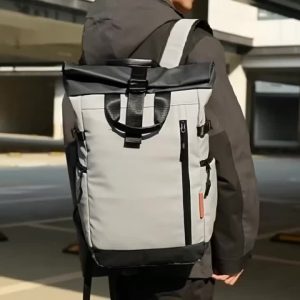 Fashion Design Gentleman Backpack Computer Bag-Large Capacity, Ultra-Light, Wear-Resistant, with Multiple Pockets, Suitable for Office, Business Trip, Travel, Adventure. Plus an Outdoor Emergency Blanket - Image 14