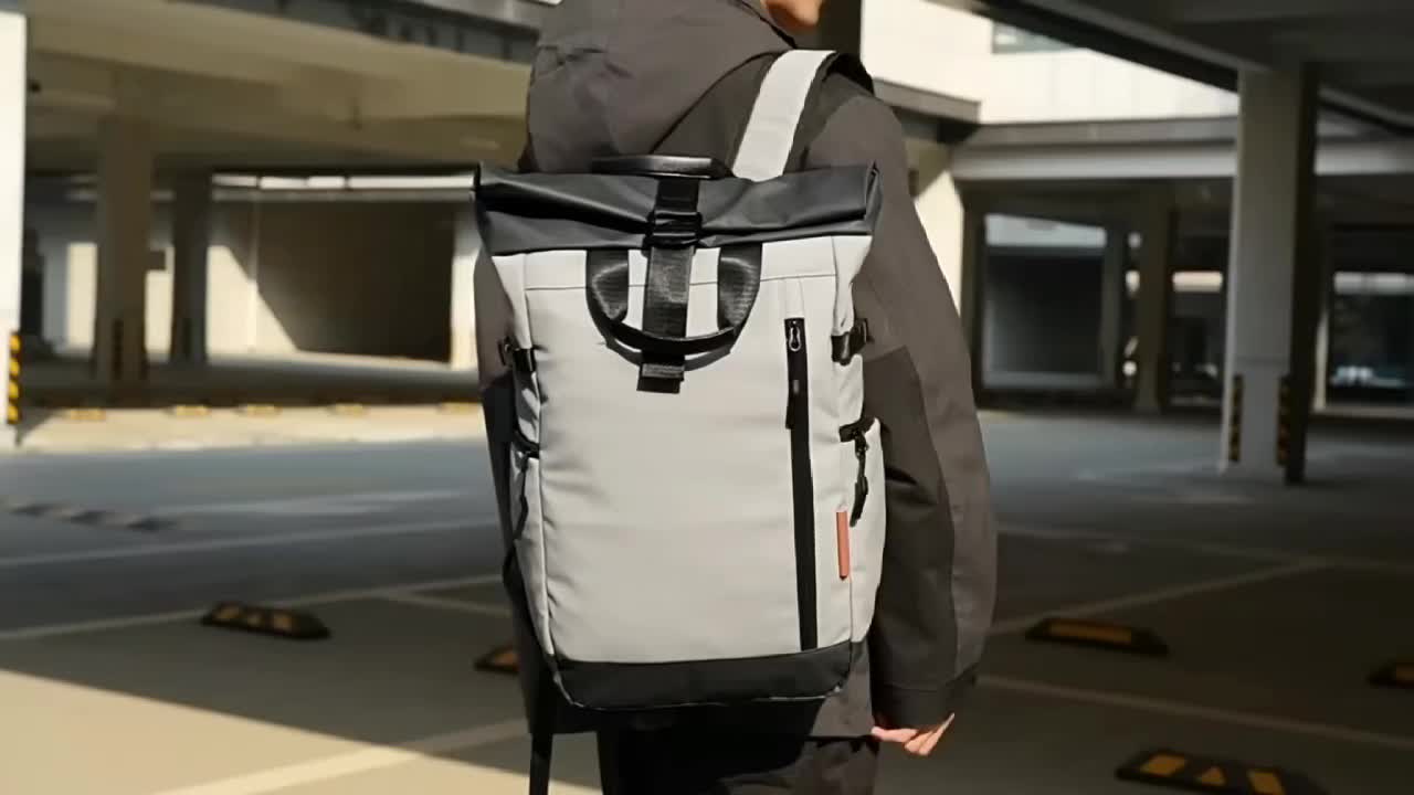 Fashion Design Gentleman Backpack Computer Bag-Large Capacity, Ultra-Light, Wear-Resistant, with Multiple Pockets, Suitable for Office, Business Trip, Travel, Adventure. Plus an Outdoor Emergency Blanket - Image 14