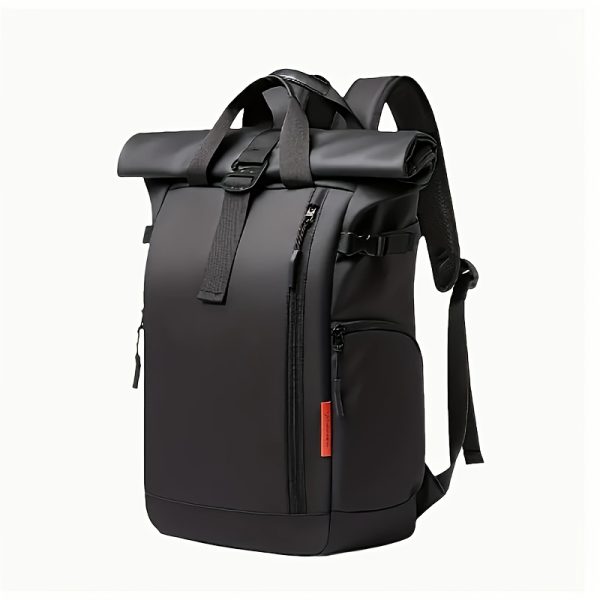 Fashion Design Gentleman Backpack Computer Bag-Large Capacity, Ultra-Light, Wear-Resistant, with Multiple Pockets, Suitable for Office, Business Trip, Travel, Adventure. Plus an Outdoor Emergency Blanket