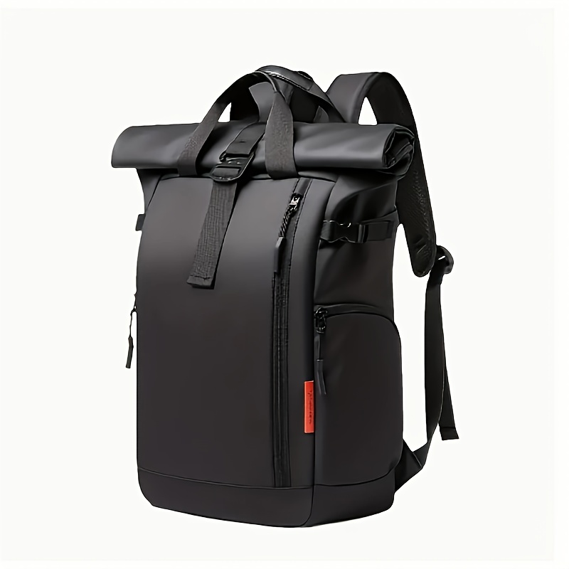 Fashion Design Gentleman Backpack Computer Bag-Large Capacity, Ultra-Light, Wear-Resistant, with Multiple Pockets, Suitable for Office, Business Trip, Travel, Adventure. Plus an Outdoor Emergency Blanket - Image 5