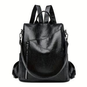 Simple And Versatile Multi Functional Going Out Travel Student Schoolbag, Large Capacity Backpack - For Students & Professionals - Suitable for Everyday Use, Travel & School - Perfect Gift for Back to School & Travel - Image 4