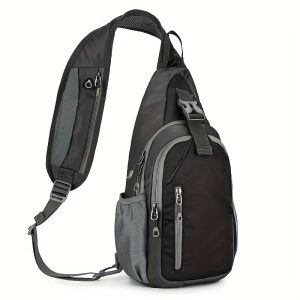 Women's Lightweight Diagonal Backpack with Adjustable Strap - Compact Nylon Bookbag Suitable for Daily Commute, Travel, & - Zipper Closure, Handu002FDry Cleanable - Casual Professional Bag (Multi-Color Options) - Image 11