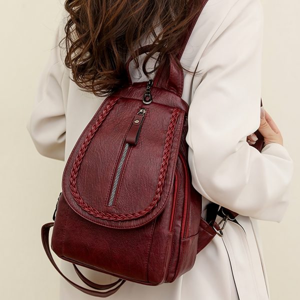 Exclusive Offer Fashion Women'S Backpack, Imitation Daypack, Suitable for Work And Travel