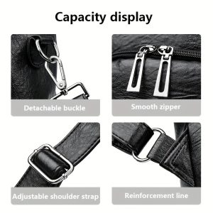 Simple And Versatile Multi Functional Going Out Travel Student Schoolbag, Large Capacity Backpack - For Students & Professionals - Suitable for Everyday Use, Travel & School - Perfect Gift for Back to School & Travel - Image 12