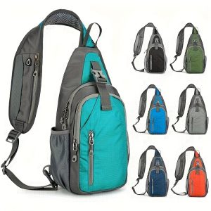 Women's Lightweight Diagonal Backpack with Adjustable Strap - Compact Nylon Bookbag Suitable for Daily Commute, Travel, & - Zipper Closure, Handu002FDry Cleanable - Casual Professional Bag (Multi-Color Options)