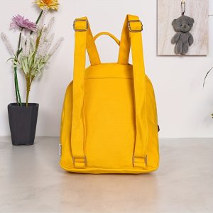 1pc Casual Backpack with an Outer Zippered Pocket, Suitable for Outdoor Sports Storage, Commuting, And Travel Portability