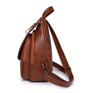 Exclusive Offer Fashion Women'S Backpack, Imitation Daypack, Suitable for Work And Travel - Image 2
