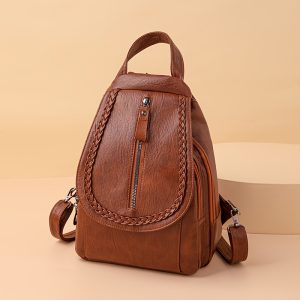 Exclusive Offer Fashion Women'S Backpack, Imitation Daypack, Suitable for Work And Travel - Image 3