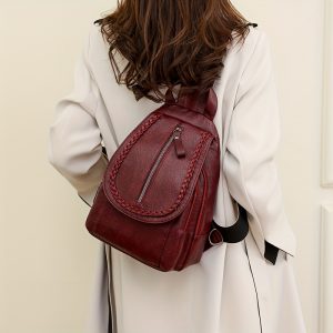 Exclusive Offer Fashion Women'S Backpack, Imitation Daypack, Suitable for Work And Travel - Image 13