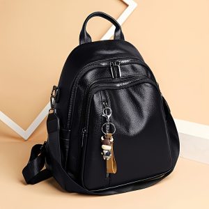 Valentine'S Day Gift Backpack Autumn Winter Cute Small Outing Bag Design Sense Fashion Casual Travel Small Backpack Zipper Random