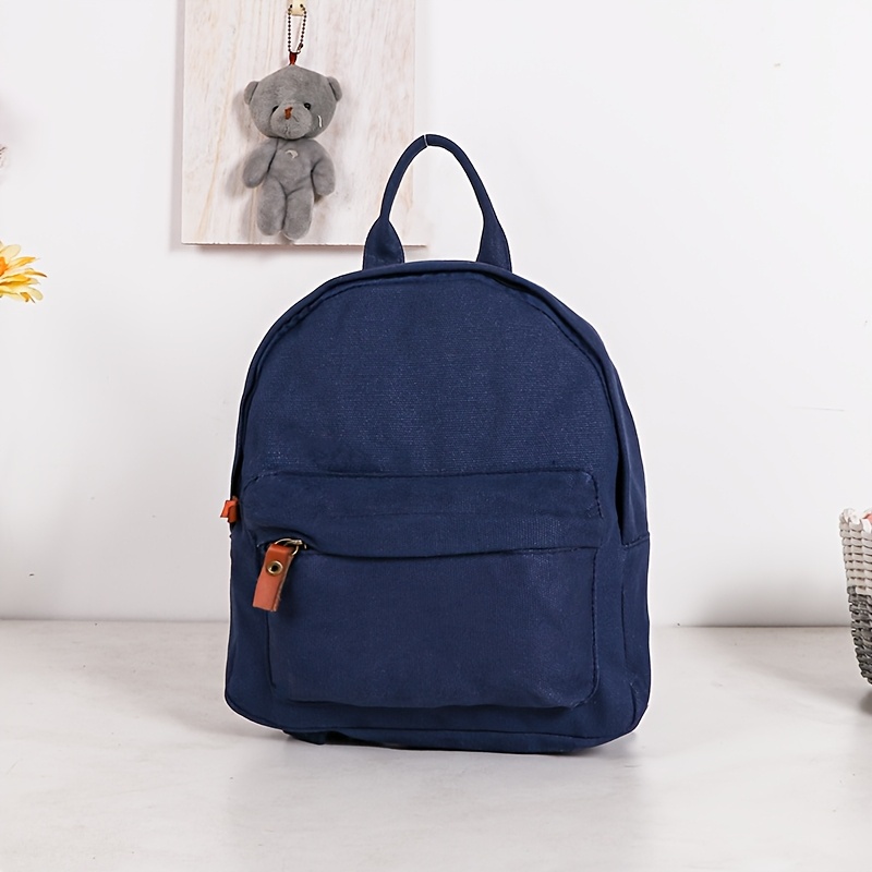 1pc Casual Backpack with an Outer Zippered Pocket, Suitable for Outdoor Sports Storage, Commuting, And Travel Portability - Image 11