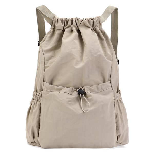 1pc Multi-Functional Women'S Backpack Single Shoulder Bag High-Quality Material Adjustable Shoulder Strap Foldable Space-Saving Outdoor Sports Fitness Large Capacity Lightweight Backpack Unisex Casual Travel Bag Book Bag Storage Bag Mountaineering B