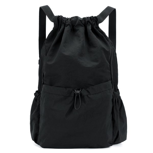 1pc Multi-Functional Women'S Backpack Single Shoulder Bag High-Quality Material Adjustable Shoulder Strap Foldable Space-Saving Outdoor Sports Fitness Large Capacity Lightweight Backpack Unisex Casual Travel Bag Book Bag Storage Bag Mountaineering B