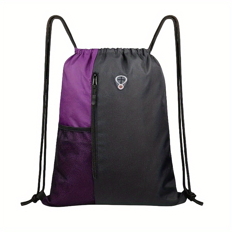 Casual Drawstring Backpack - Lightweight Travel Bundle Pockets, Durable Storage Sack - For Men & Women - Suitable for Gym, Sports, Outdoor Activities - Perfect Gift for Students & Travelers - Image 1