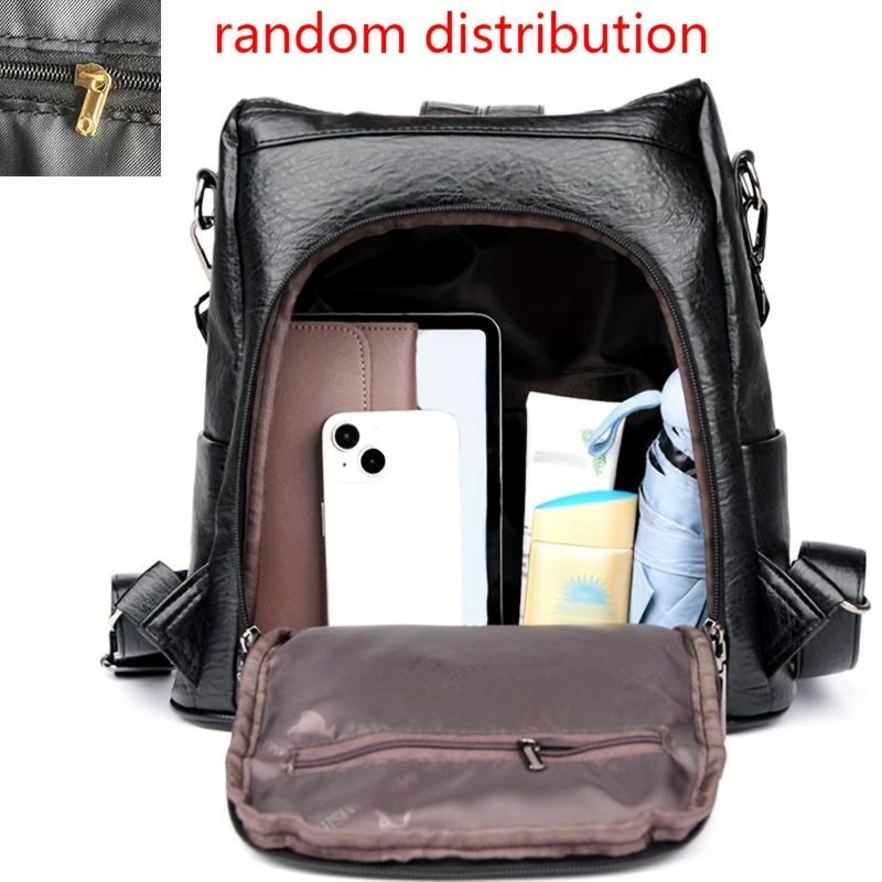 Simple And Versatile Multi Functional Going Out Travel Student Schoolbag, Large Capacity Backpack - For Students & Professionals - Suitable for Everyday Use, Travel & School - Perfect Gift for Back to School & Travel - Image 11