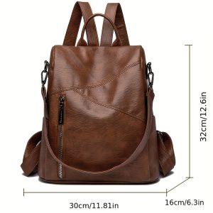 Simple And Versatile Multi Functional Going Out Travel Student Schoolbag, Large Capacity Backpack - For Students & Professionals - Suitable for Everyday Use, Travel & School - Perfect Gift for Back to School & Travel - Image 5